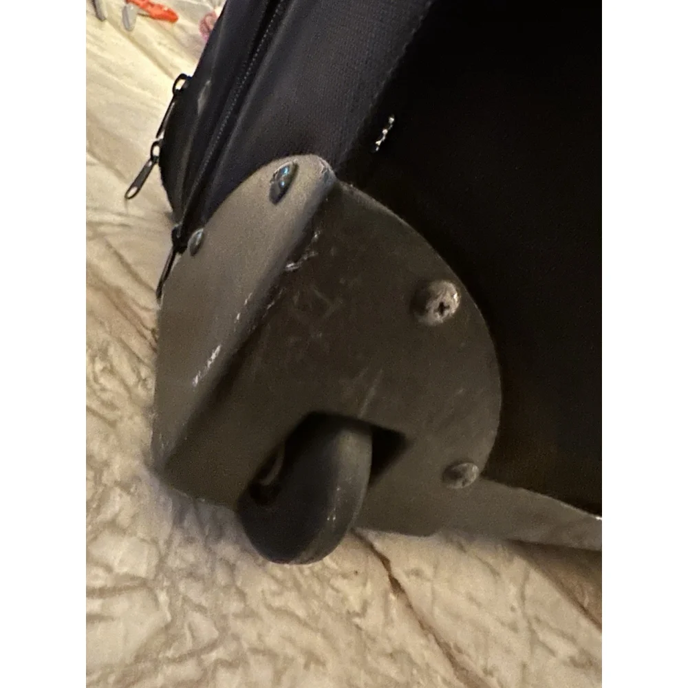 Quality Lg. Rolling Laptop Bag Aflac Logo Field Office Wheel Many Pockets+ Ducks